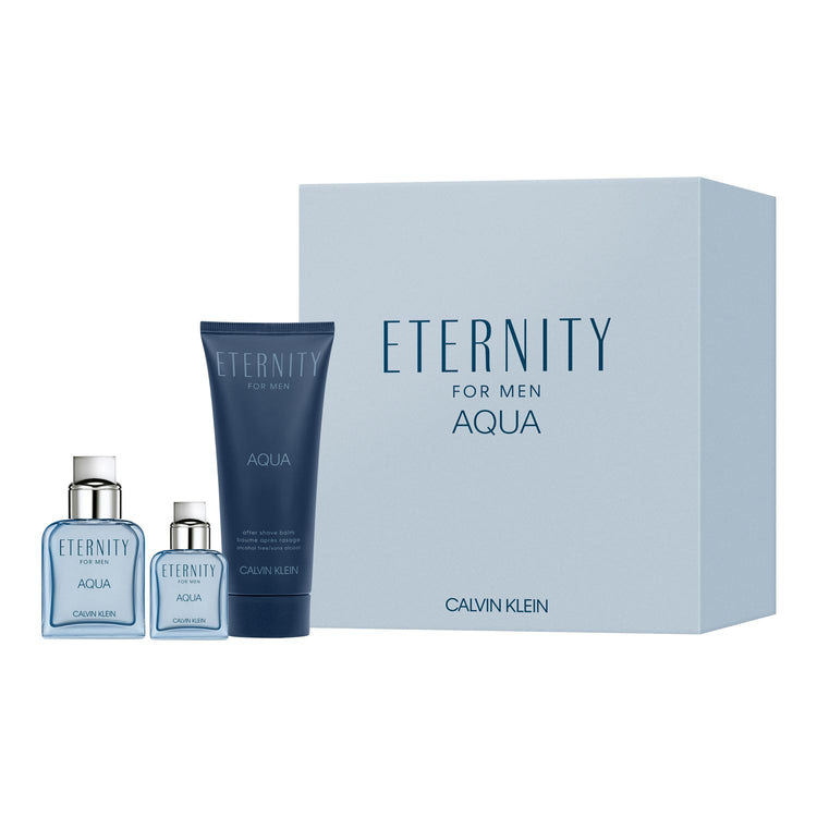 Calvin Klein Eternity Aqua for Men 3-Piece Cologne Gift Set - Eau de Toilette ($99 Value)